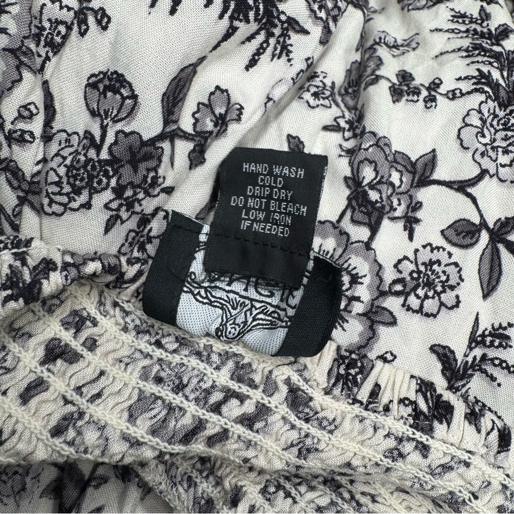 Angie Boho Keyhole Halter Wide Leg Floral Jumpsuit Size Small NWOT Beach - Picture 15 of 15
